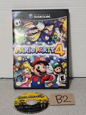  Mario Party 4 Nintendo Gamecube No Manual *Tested & Works*