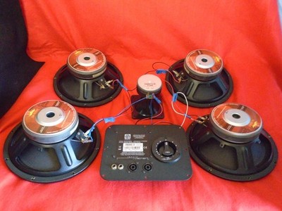 Ampeg SVT-410HLF With Crossover And Horn Bass Speaker 500 Watts, 4x10''
