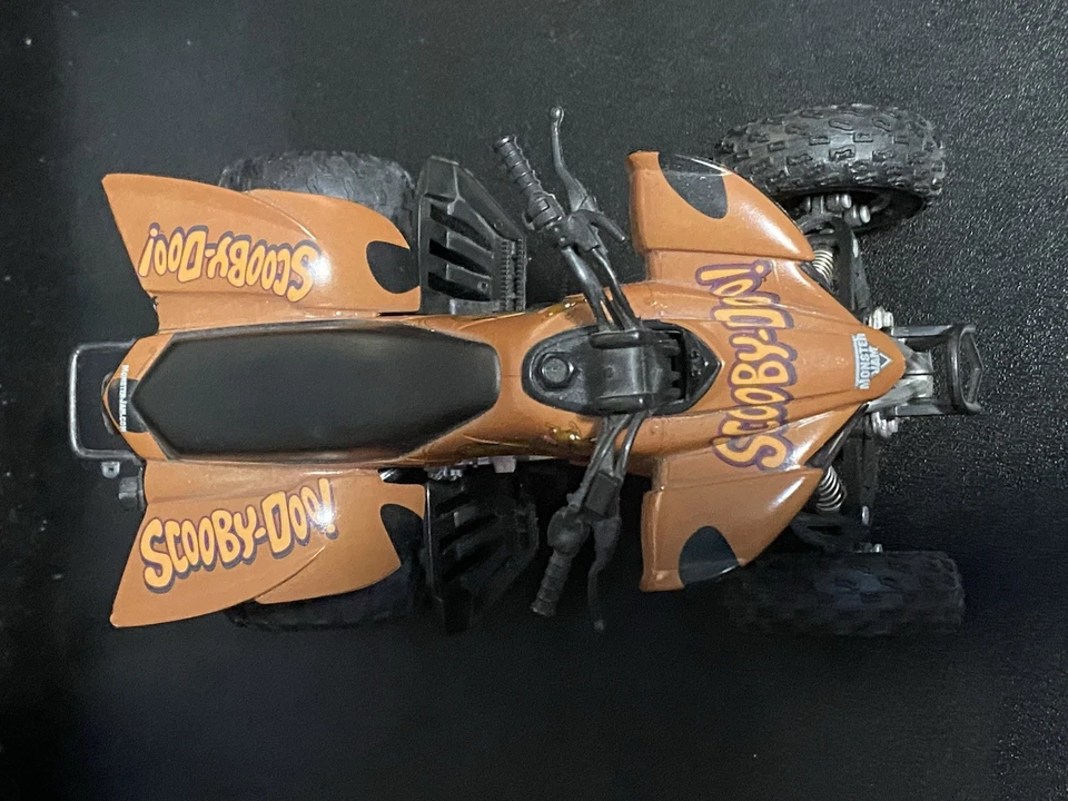 Monster Jam New Ray Scooby-Doo Yamaha YFZ-450 ATV Quad 1:12 Scale Diecast Rare - Image 3 of 4