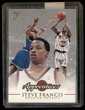 1999-00 Topps Gallery Apprentices Steve Francis #127 (RC) FAST SHIPPING ROCKETS