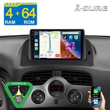 4+64GB Android15 Radio Navi Carplay Für Renault Kangoo II X61 FW/KW Nissan NV250