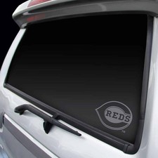 Cincinnati Reds Chrome Window Graphic Decal