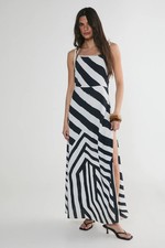Nastygal Mono Maxi Dress Womens Daywear Dresses