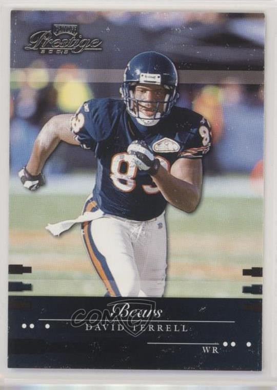 2002 Playoff Prestige David Terrell #25 2qs