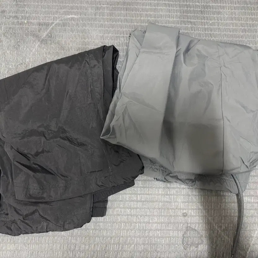 CodeGraphy Black & Charcoal Nylon String Pants, S… - image 1