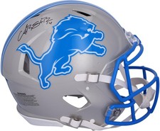 Amon-Ra St. Brown Detroit Lions Autographed 2024 Speed Authentic Helmet