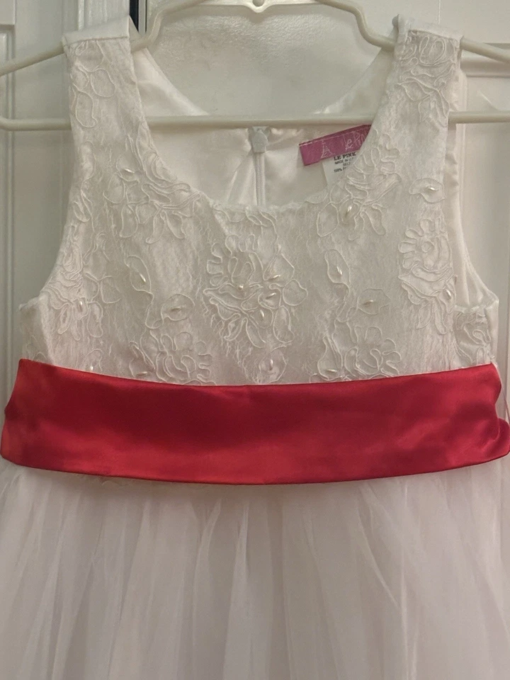 Little Mass Le Pink Holiday Clara Dress Tulle Sz 5 Ballerina Nutcracker - Image 2 of 4