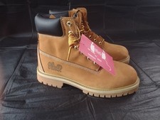 HOOD Men's Brown/Tan Hip-Hops Work Boots Size 10