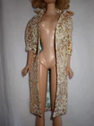 Vintage Barbie Doll Evening Splendor Gold Brocade Coat