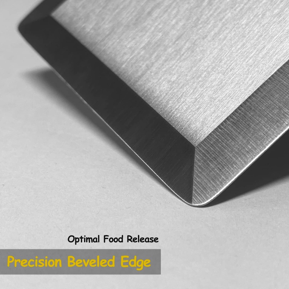 Metal Spatula for Cast Iron Skillets and Flat Top Grills, Full Tang