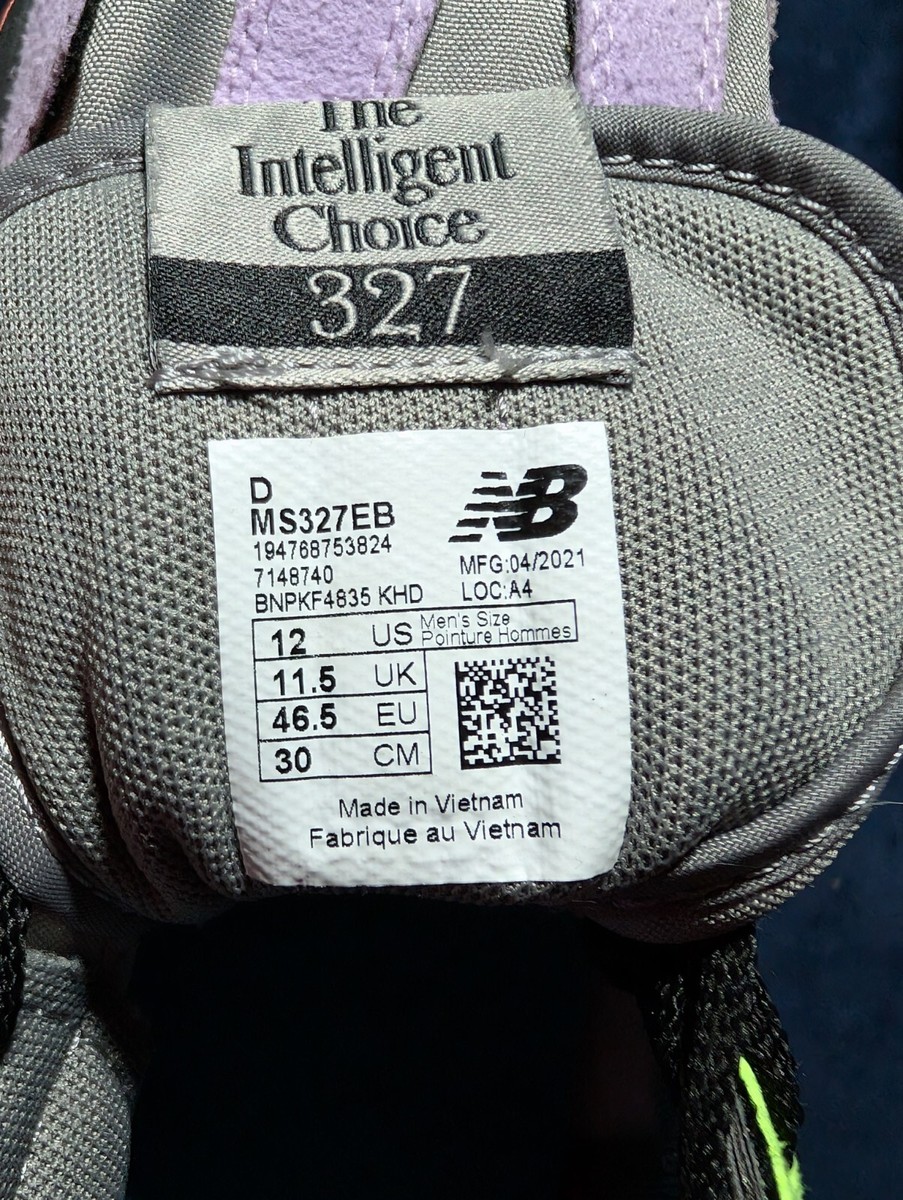 Size 12 New Balance 327 Miami Nights 194768753824