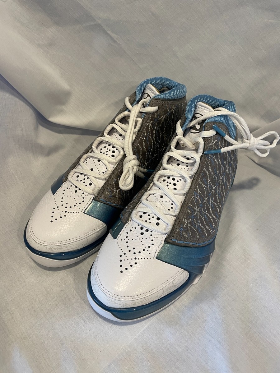 Air Jordan XX3 Premier Titanium Mens 8 White University Blue
