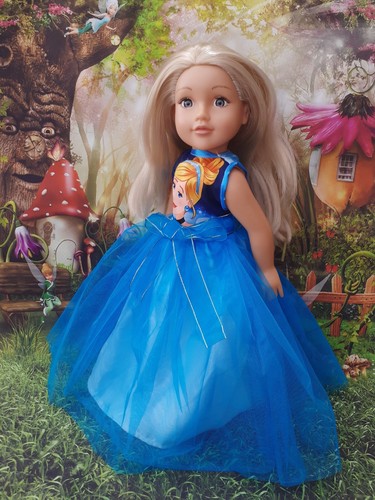 18" Doll Clothes Fits American Girl/Our Generation Dolls - Princess Prom Dress - Picture 3 of 5