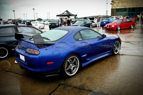 For Toyota Supra MK4 A80 J-DM 1993-1998 Carbon Fiber Rear Trunk Spoiler Wing - Picture 3 of 12
