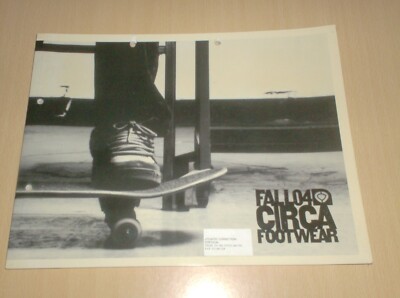 Catalogue Circa Footwear Printemps 2001 - Skateboard Vintage USA