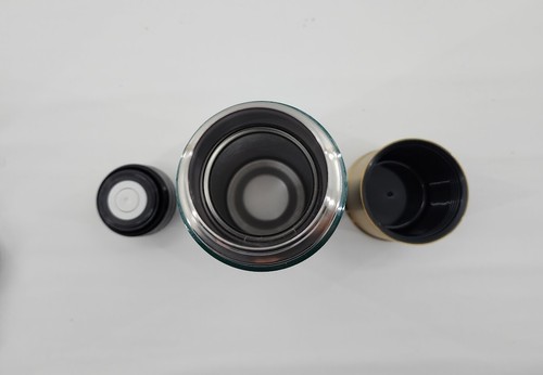 Stansport Green Shotgun Shell Thermos 12 GA Bottle with One-Push Top - Picture 8 of 9