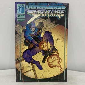 Ultraverse-Solitaire-1-Comic-Book-amp-Trading-Card-Jeff-Johnson-Excellent
