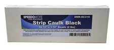 Black Strip Caulk, 98 one Foot long (12” x 3/16”) Beads, SMR-SC316