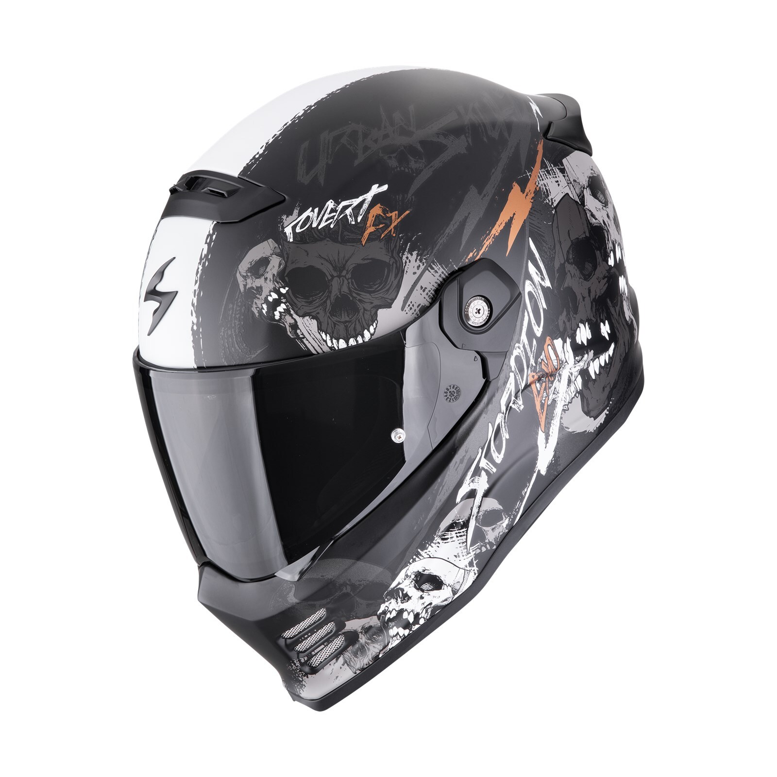 Casco integrale Scorpion Covert FX Skullz XL