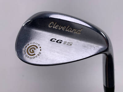 Sand-wedge Cleveland CG15 56° Avec 14° De Bounce - Acier, Manque Une Nouvelle Poignée