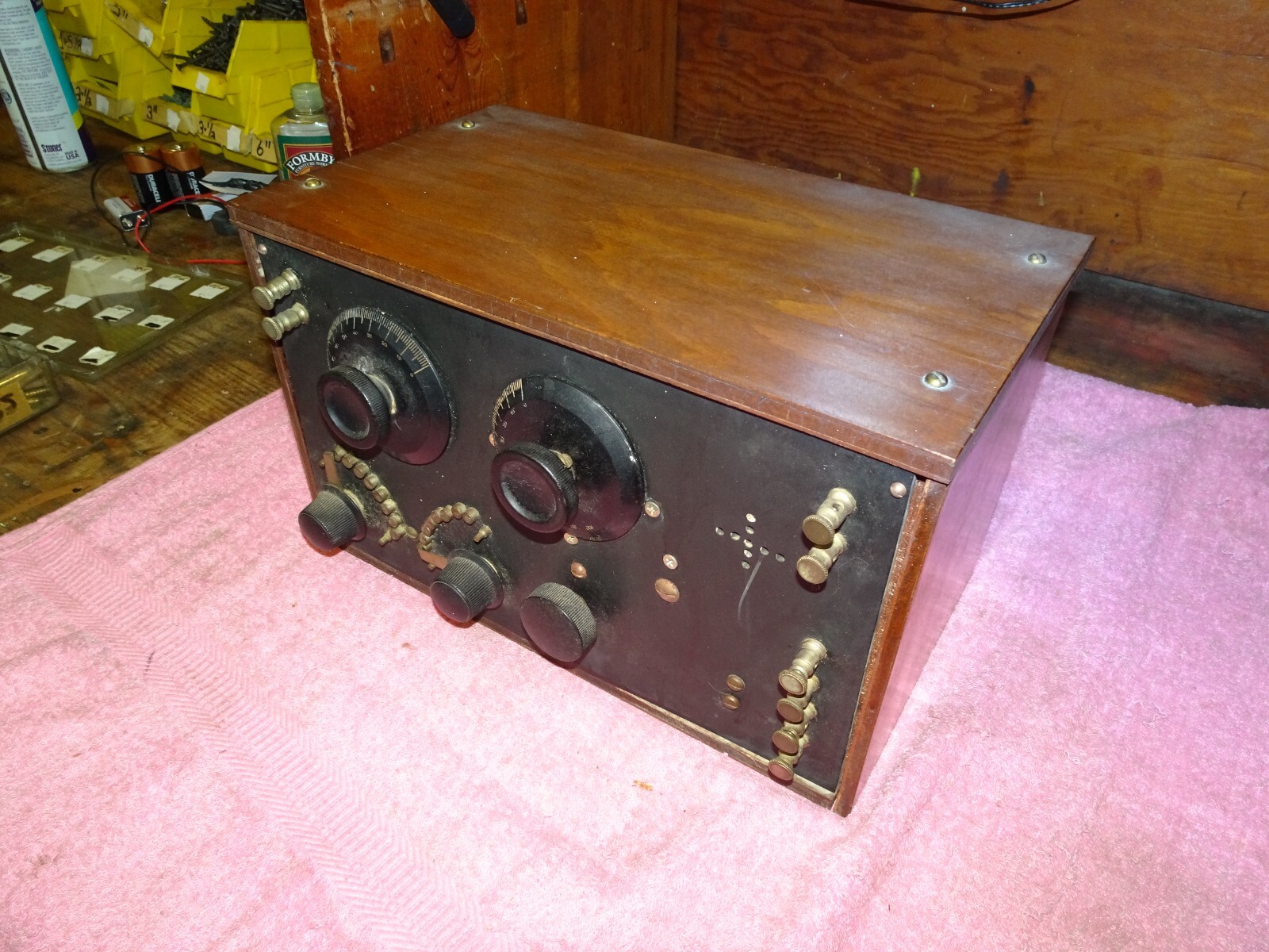 Antique Canadian Farm Radio Parts or restore eBay
