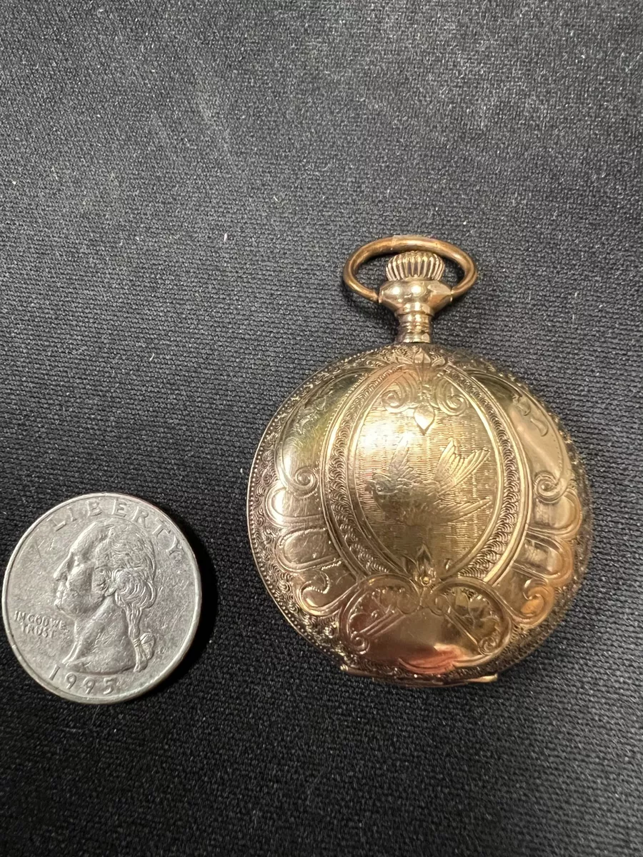 Elgin National Watch Co. Goldtone pocket watch eBay