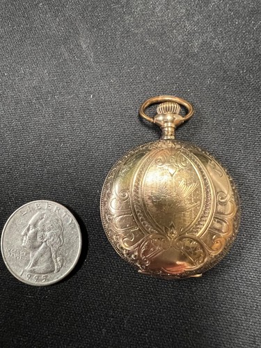 Elgin National Watch Co. Goldtone pocket watch