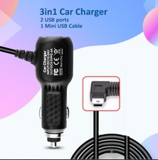 5V Car Charger Power Cord for Garmin Nuvi 2495lmt 2597lmt 2689lmt 2789lmt GPS US