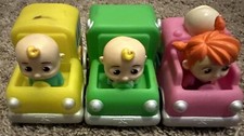 Cocomelon Toy Bundle -JJ Push Along Cars