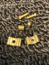 USA Seller 2x Gold Vintage String Tree Guides for Fender Stratocaster Telecaster