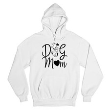 Dog Mom Sweatshirt Funny Mother's Day Mommy Dog Lover Fur Mama Hoodie