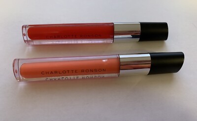 Two Charlotte Ronson A Perfect Kiss Lip Gloss  ANNABELLE & SOPHIA New No BOX