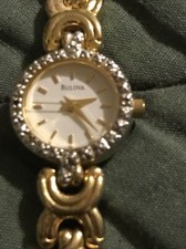 Bulova womens watch vintage As Is
