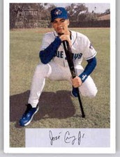 2002 Heritage Bowman Jose Cruz MLB Base Card PWE Jr Blue Jays #418