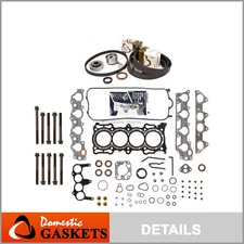 Head Gasket Set Timing Belt Kit Fit 98-02 Acura Honda 2.3L SOHC 16v