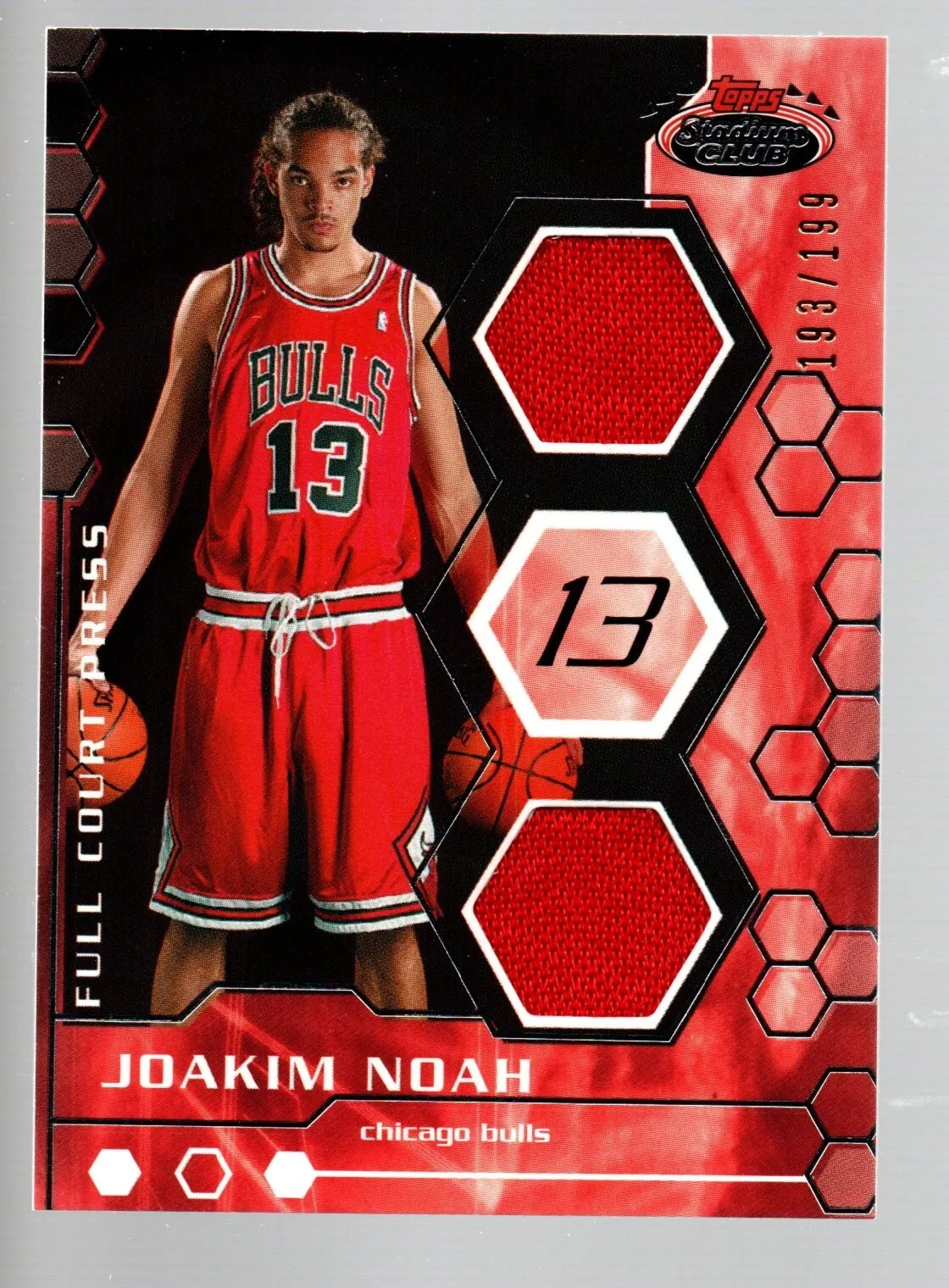 Joakim Noah trading card