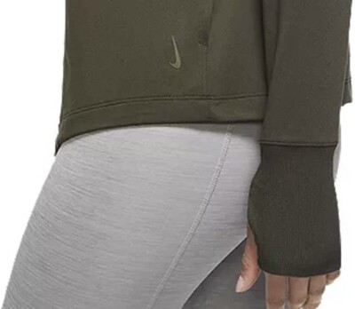 nike yoga core essential jersey sweater