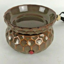Element style honeycomb design rustic brown W...