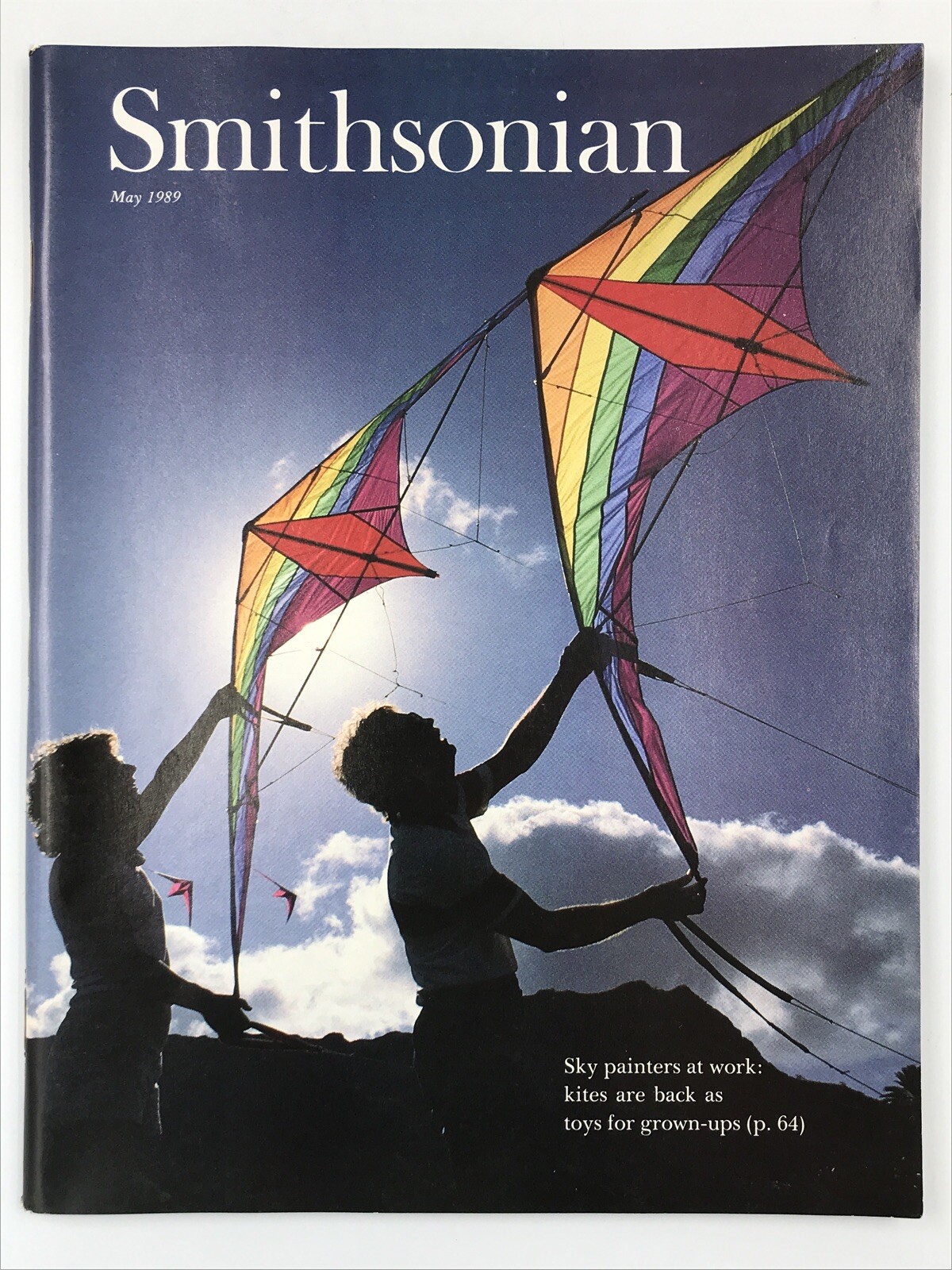 Smithsonian Magazine Back Issue May 1989 Sky Painters At Work: Kites | eBay