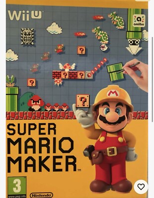 Super Mario Maker & Artbook (Nintendo Wii U, 2015)