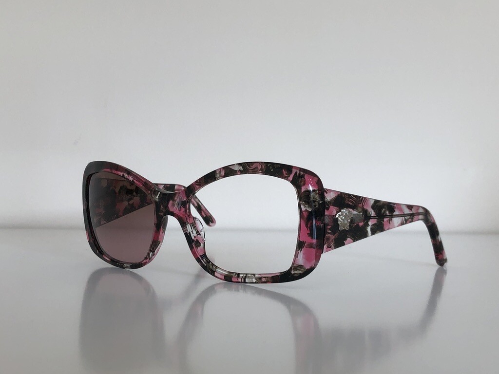 Versace MOD 4247 5020/14 Square Pink Havana Medusa Sunglasses 59
