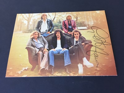 GEFF HARRISON 'Richie West' Signed Older Autograph Card 10x15 1970's