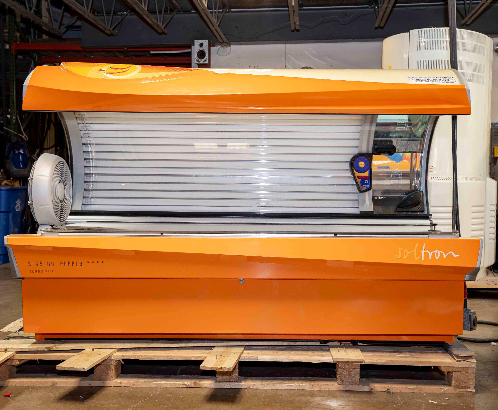 Tanning Bed Soltron S45 Hot Pepper Preowned eBay