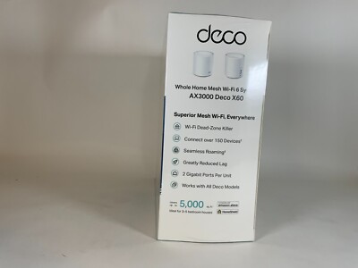 TP-Link Deco AX3000 WiFi 6 Mesh System (Deco X60) Router Extender