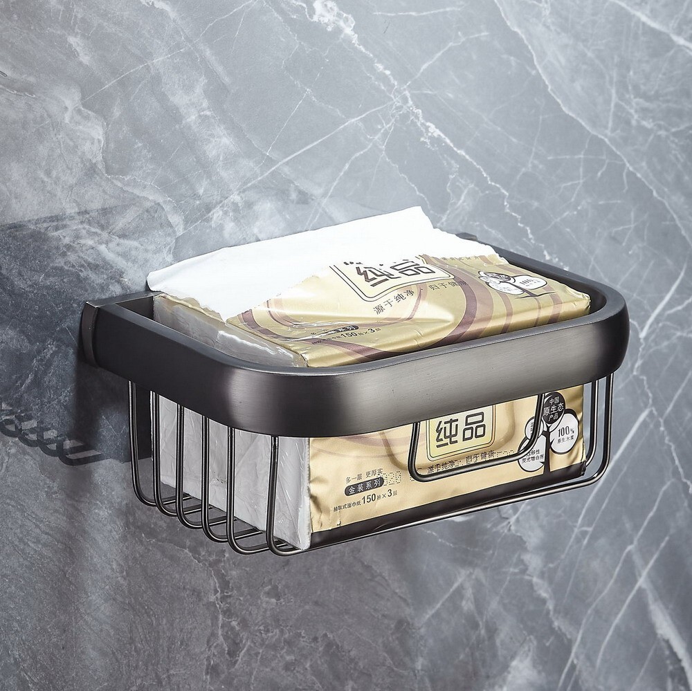 Curvo Gun Metal Tolet Roll Holder - Etsy - View #6