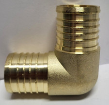 Everflow Brass Barb Elbow Pex Fitting 2"x2" PXLN0200-NL