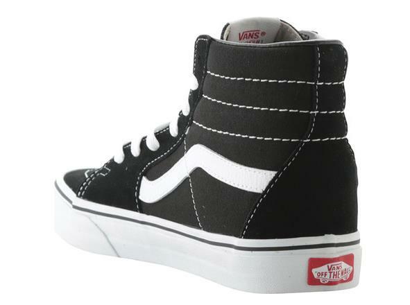 Vans Sk8-Hi Men's Lace Up Sneaker Classic Skate Black Navy