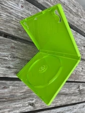 100 New Top Quality 14mm Microsoft XBOX Game Cases,Translucent Green,BL73XBOX