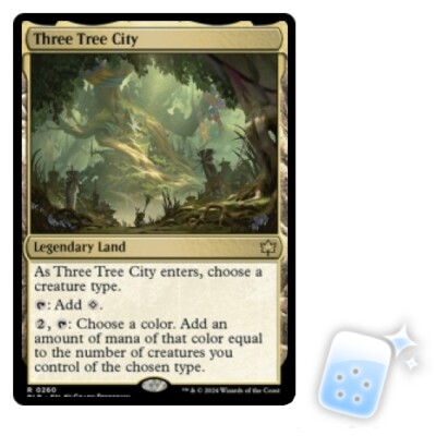 あいちゃん専用【マジック】◆mtg　三本木市/Three Tree City◆ 三本木市/Three Tree City｜ブルームバロウ/Bloomburrow｜MTG