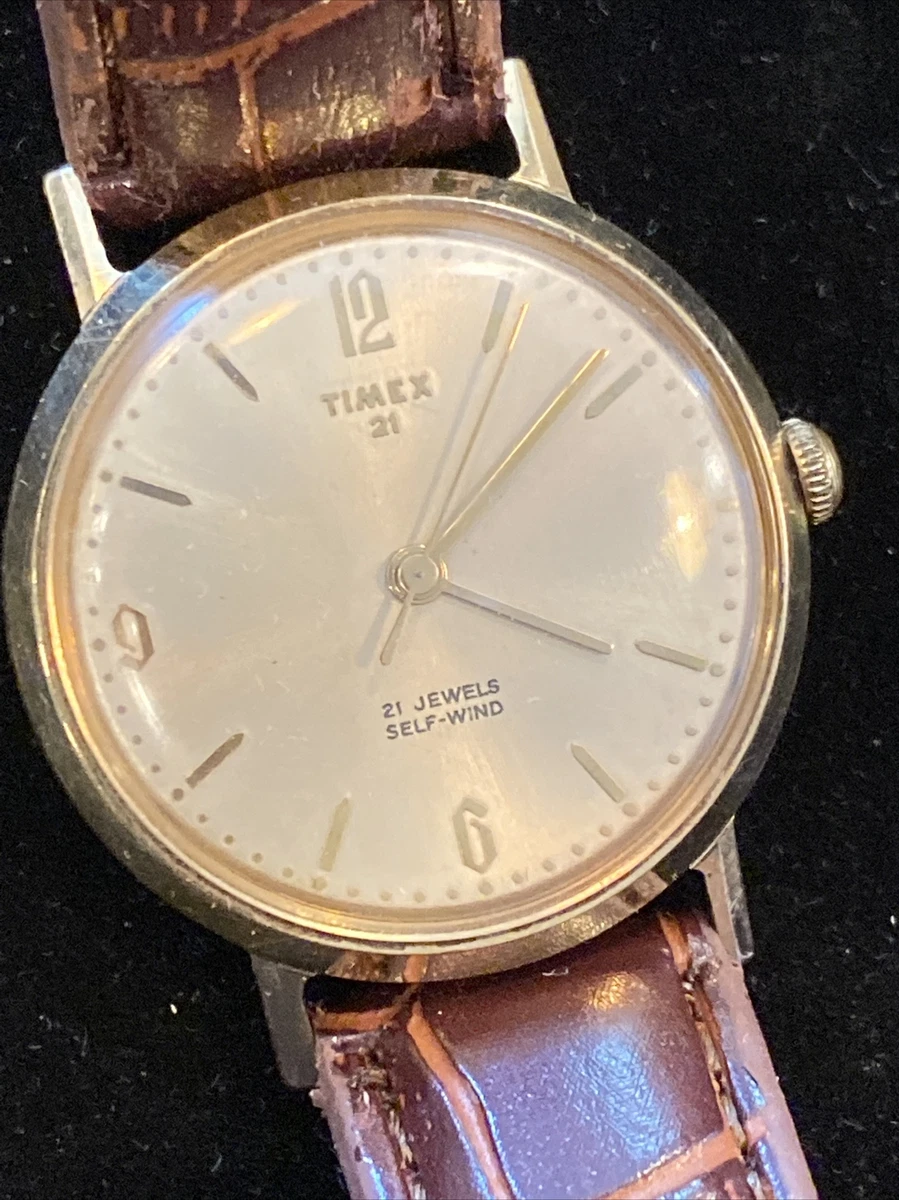 Timex 21 jewel automatic sales